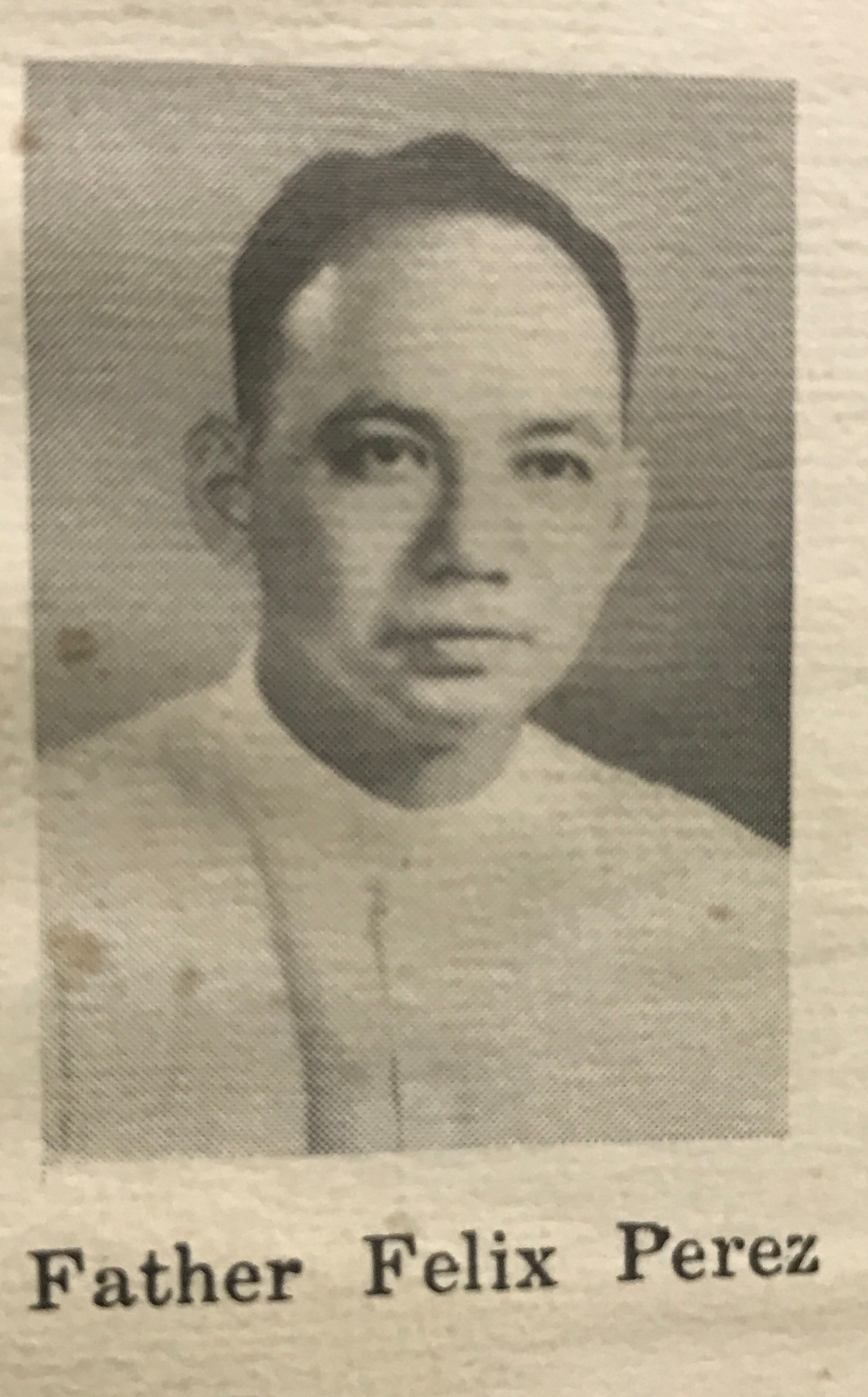 BISHOP FELIX P. PEREZ, D.D.
