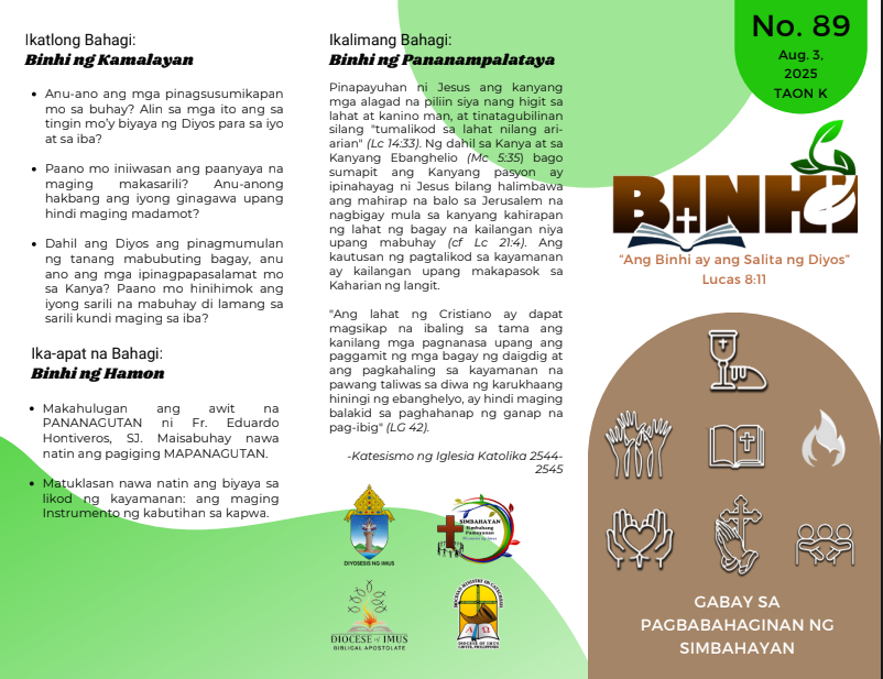 BINHI for August 2025